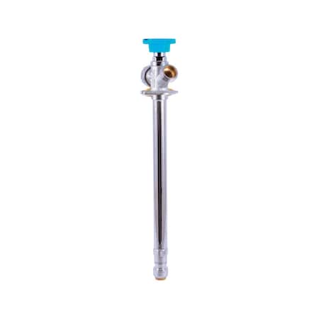 Sharkbite SharkBite 1/2 in. Push-Fit X 3/4 in. MHT Anti-Siphon Brass Sillcock 24629LF